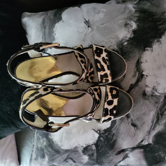 Mk leopard wedges - Picture 5 of 5